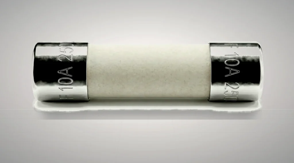 5x20mm ceramic tube fuse fast acting 10A 250V high breaking capacity for power supply protection